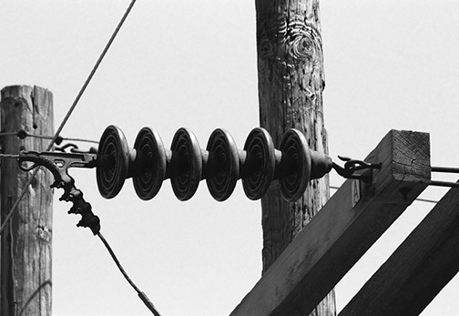 Insulator and pole